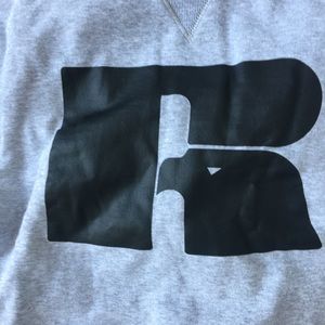 Women’s Russell CROPPED TURTLENECK SWEATSHIRT!